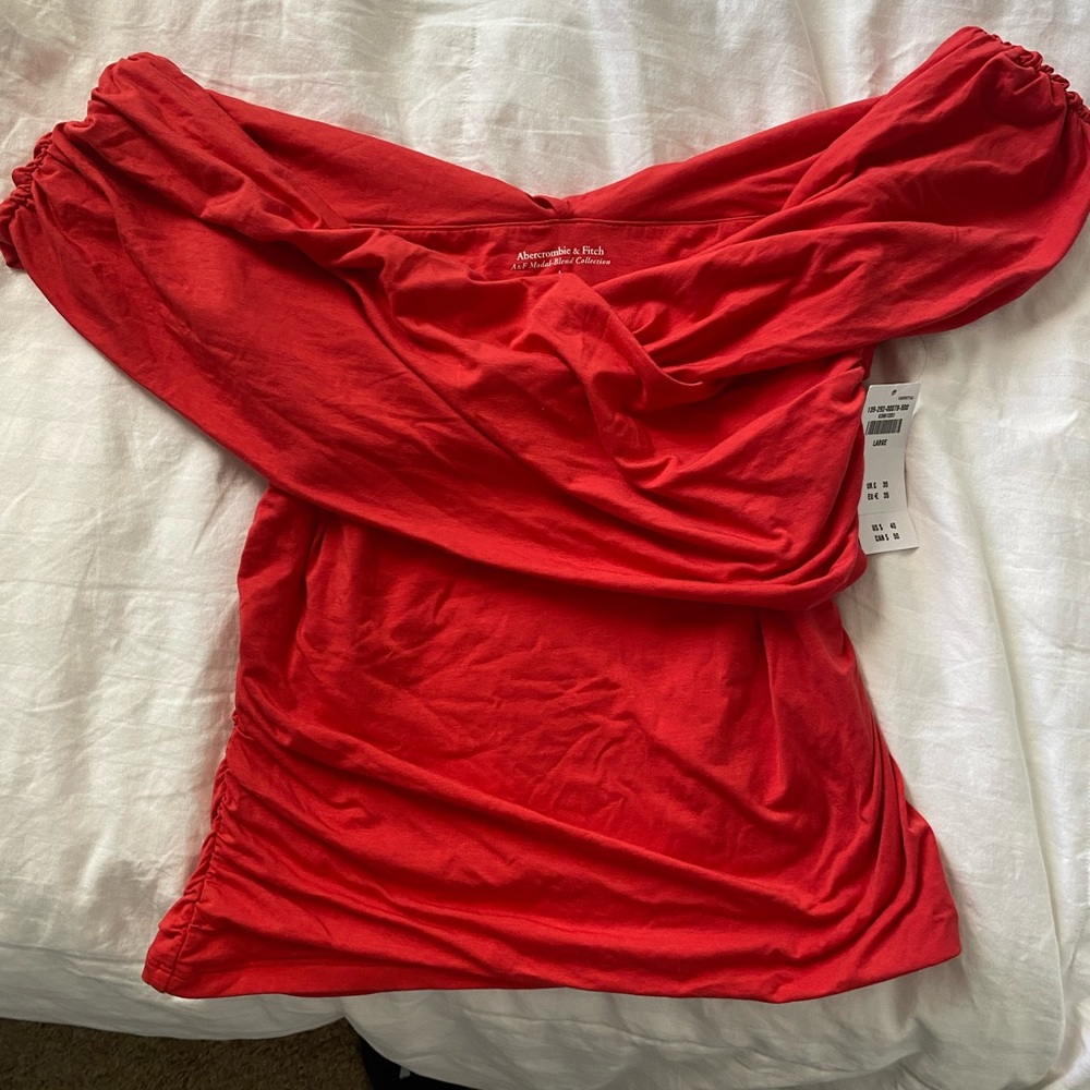 NWT A&F off shoulder top